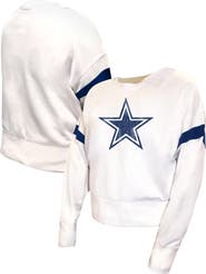 FANATICS Women's Fanatics  White Dallas Cowboys Plus Size Fleece Pullover Sweatshirt
