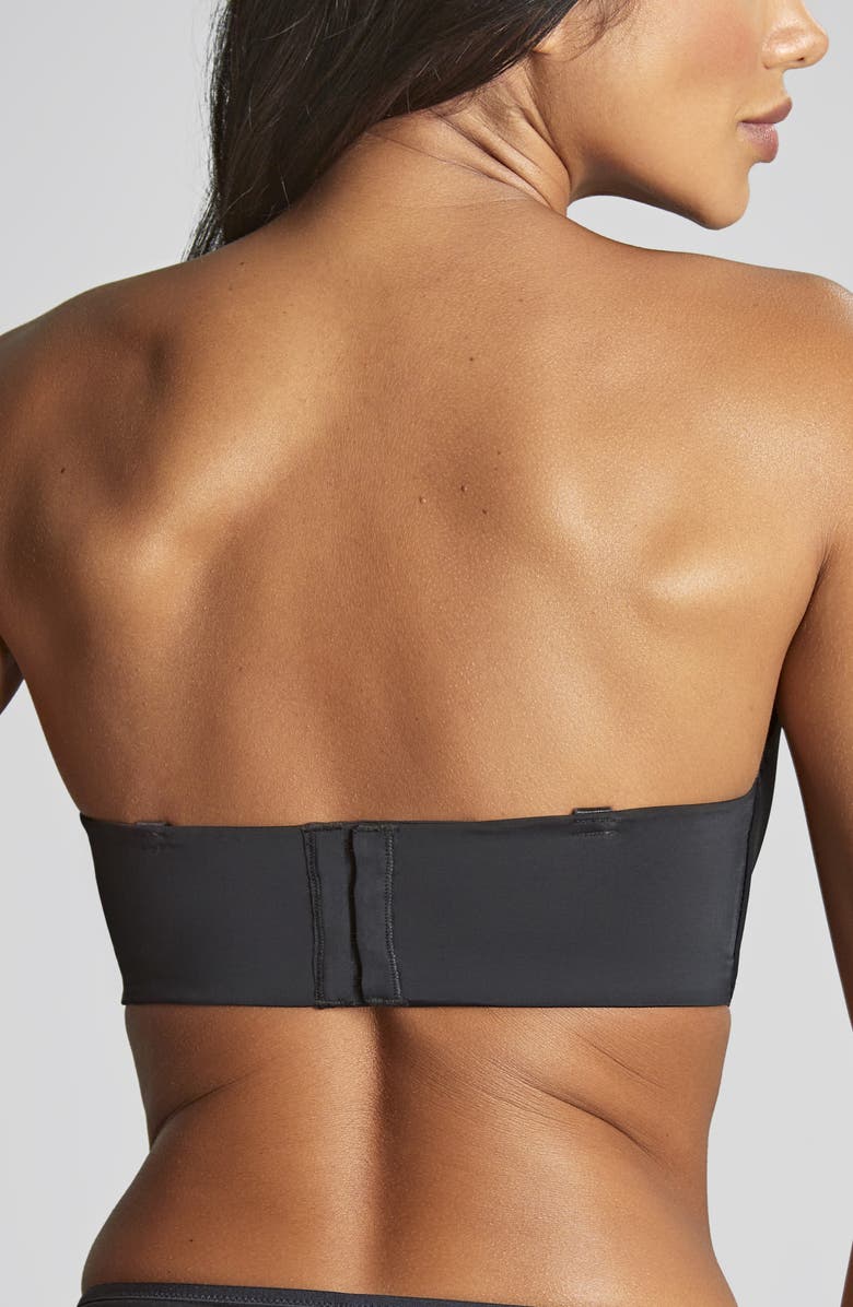 Panache 365 Underwire Smooth & Seamless Everyday Strapless Bra, Alternate, color, Black