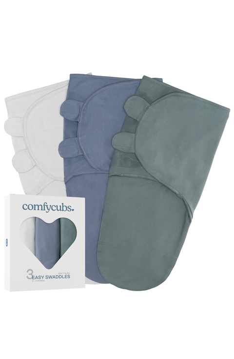 Easy Swaddle Blankets - Pack of 3