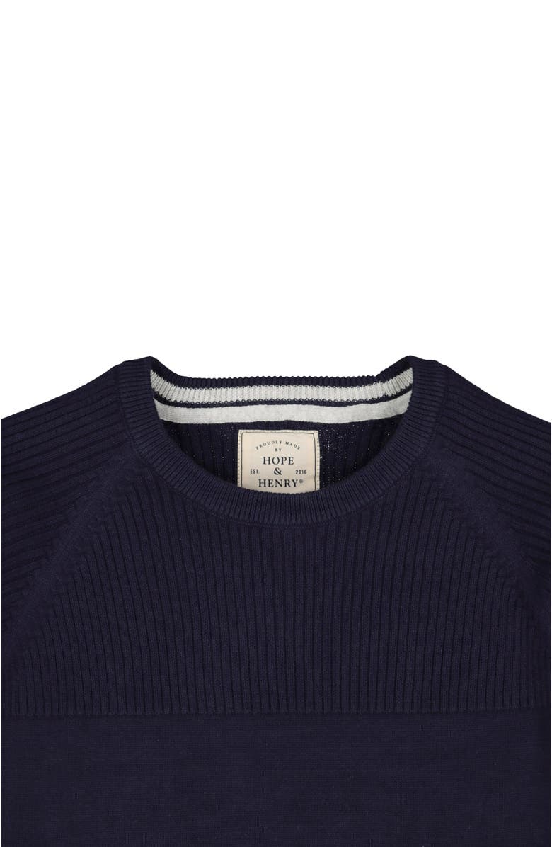 Hope & Henry Men's Organic Rib Knit Sweater, Alternate, color, 
