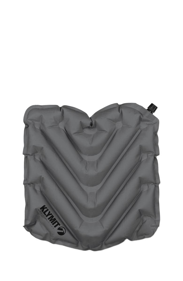 Klymit V Seat Cushion  - Grey, Main, color, Grey