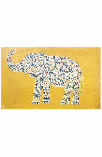 R16 HOME Elephant Indoor/Outdoor Doormat