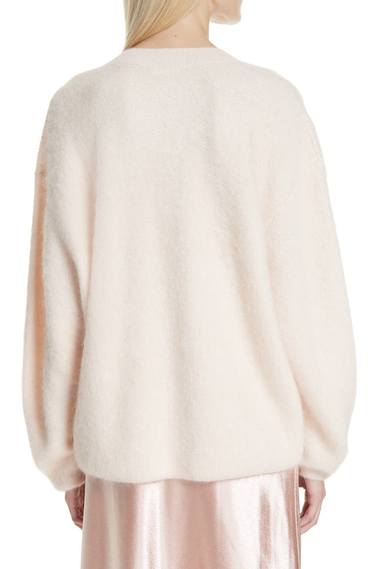 Oversize Sweater, Alternate, color, DESERT ROSE/ CREAM