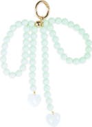 Leith Beaded Bow Bag Charm