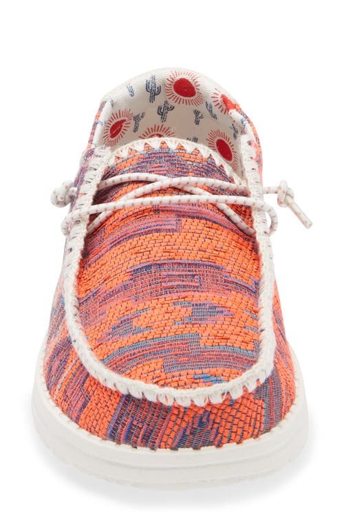 Hey Dude Wendy Jacquard Sneaker In Fairhope Multi