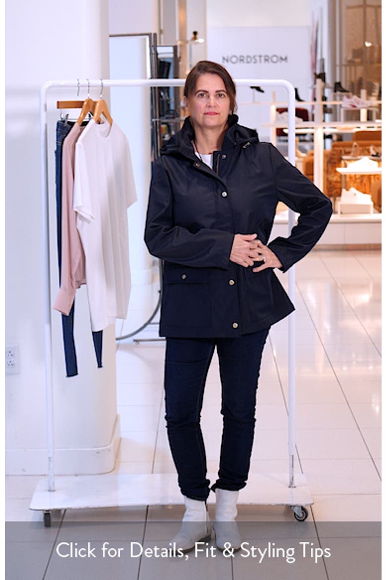 Hooded Bonded Raincoat video