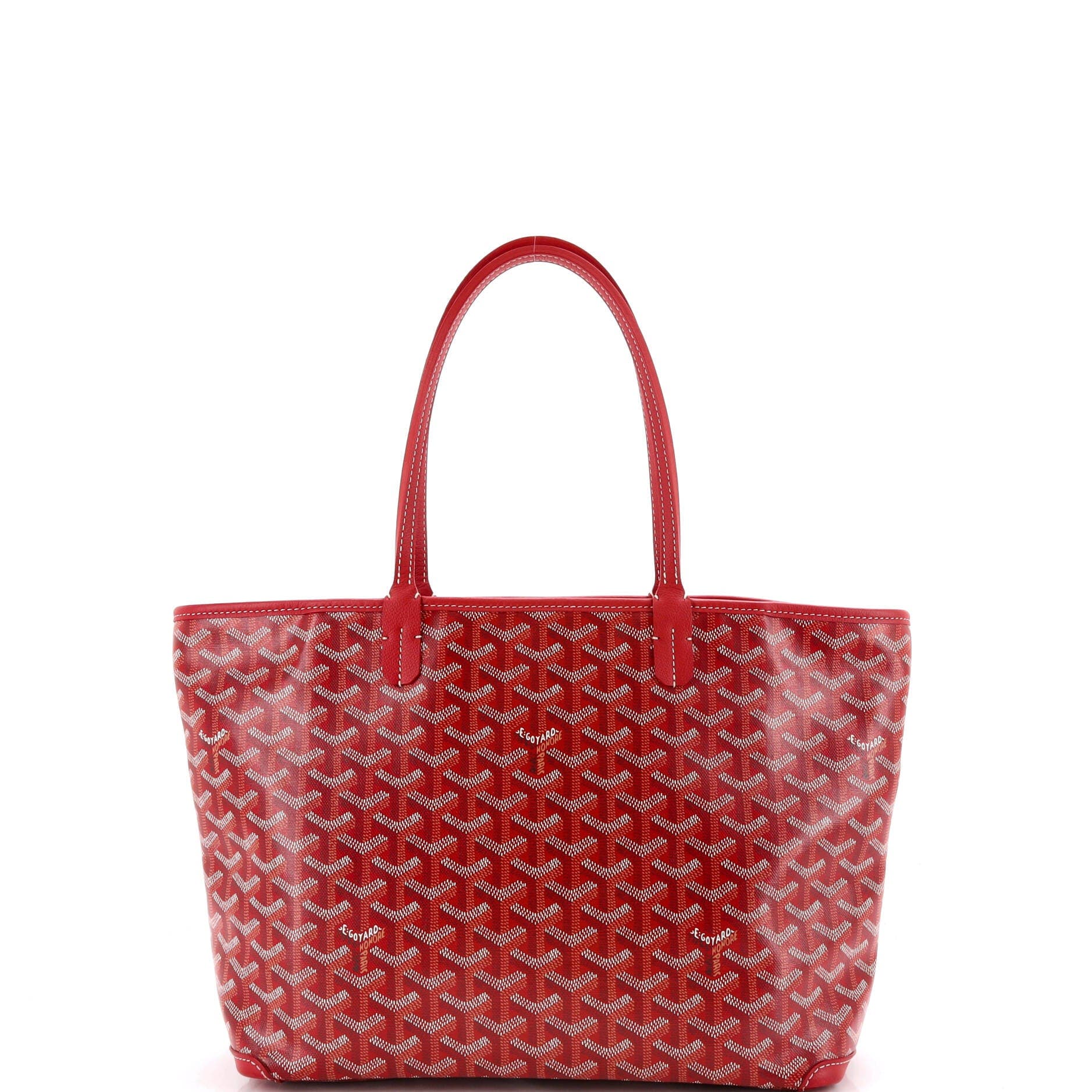 Artois Tote Coated Canvas PM, Alternate, color, Red