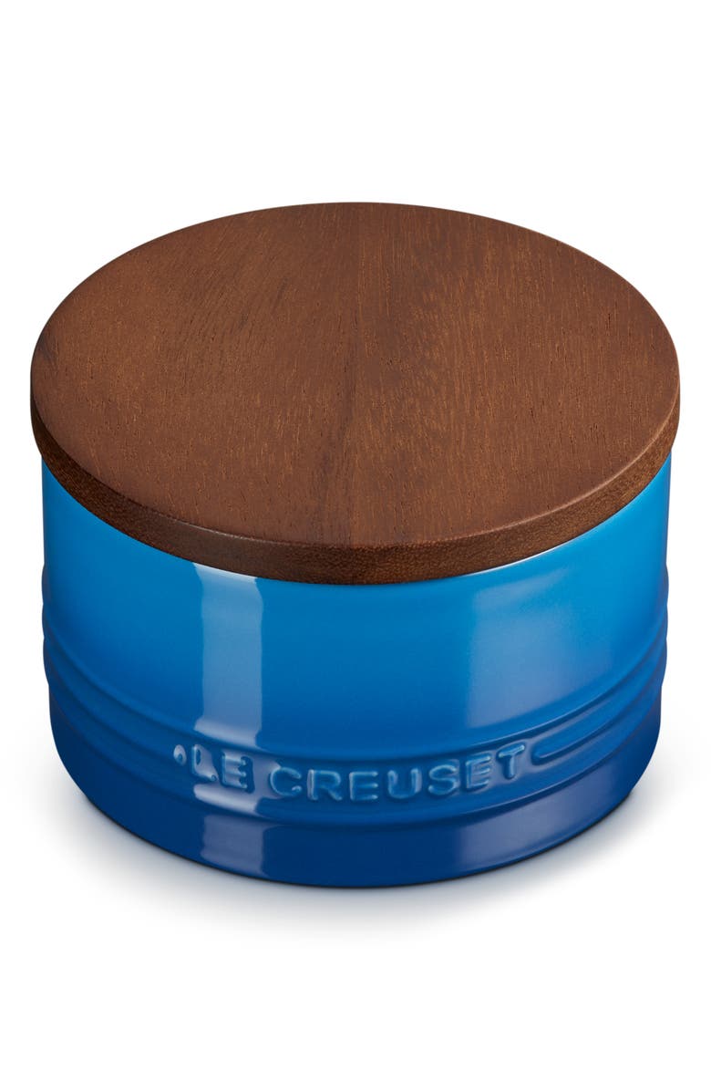Le Creuset Signature Stoneware 16-Ounce Storage Canister, Alternate, color, Marseille