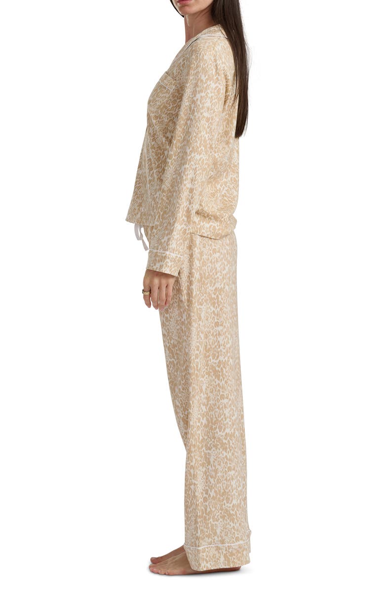 Splendid Knit Pajamas, Alternate, color, Tonal Animal