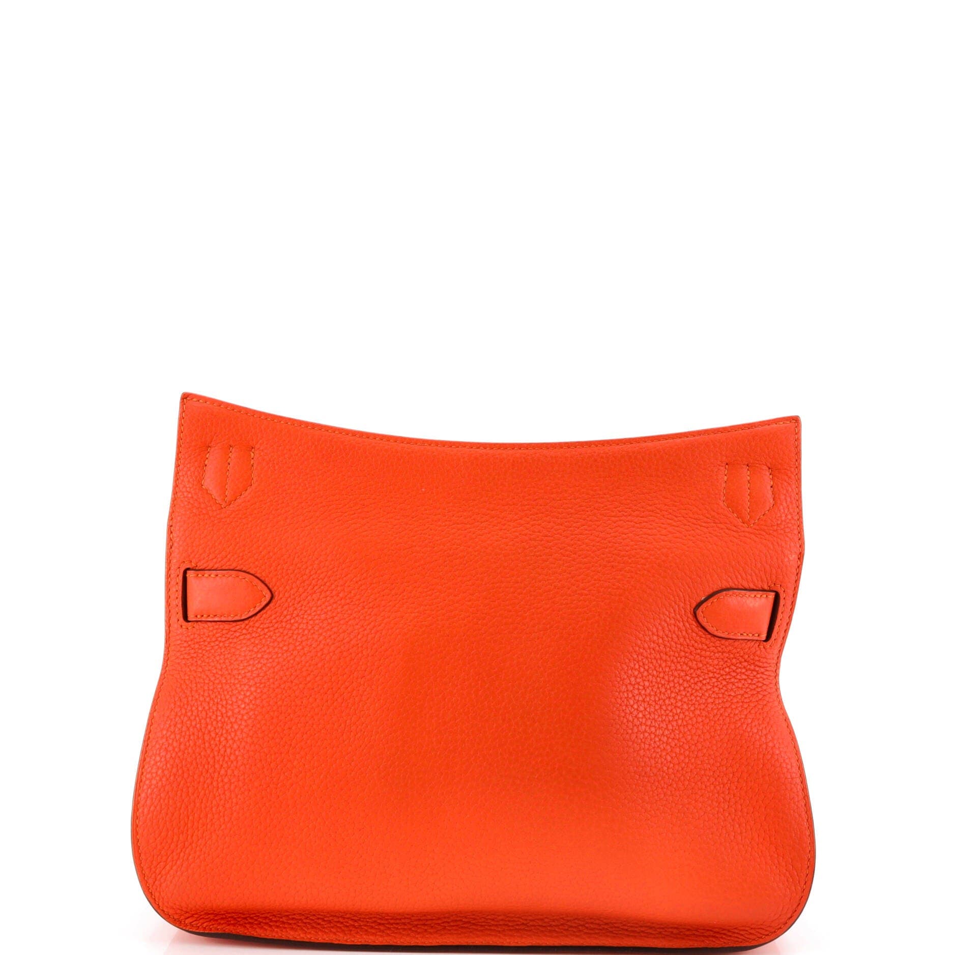 Pre-Owned Hermes Jypsiere Bag Clemence 31, Alternate, color, Feu