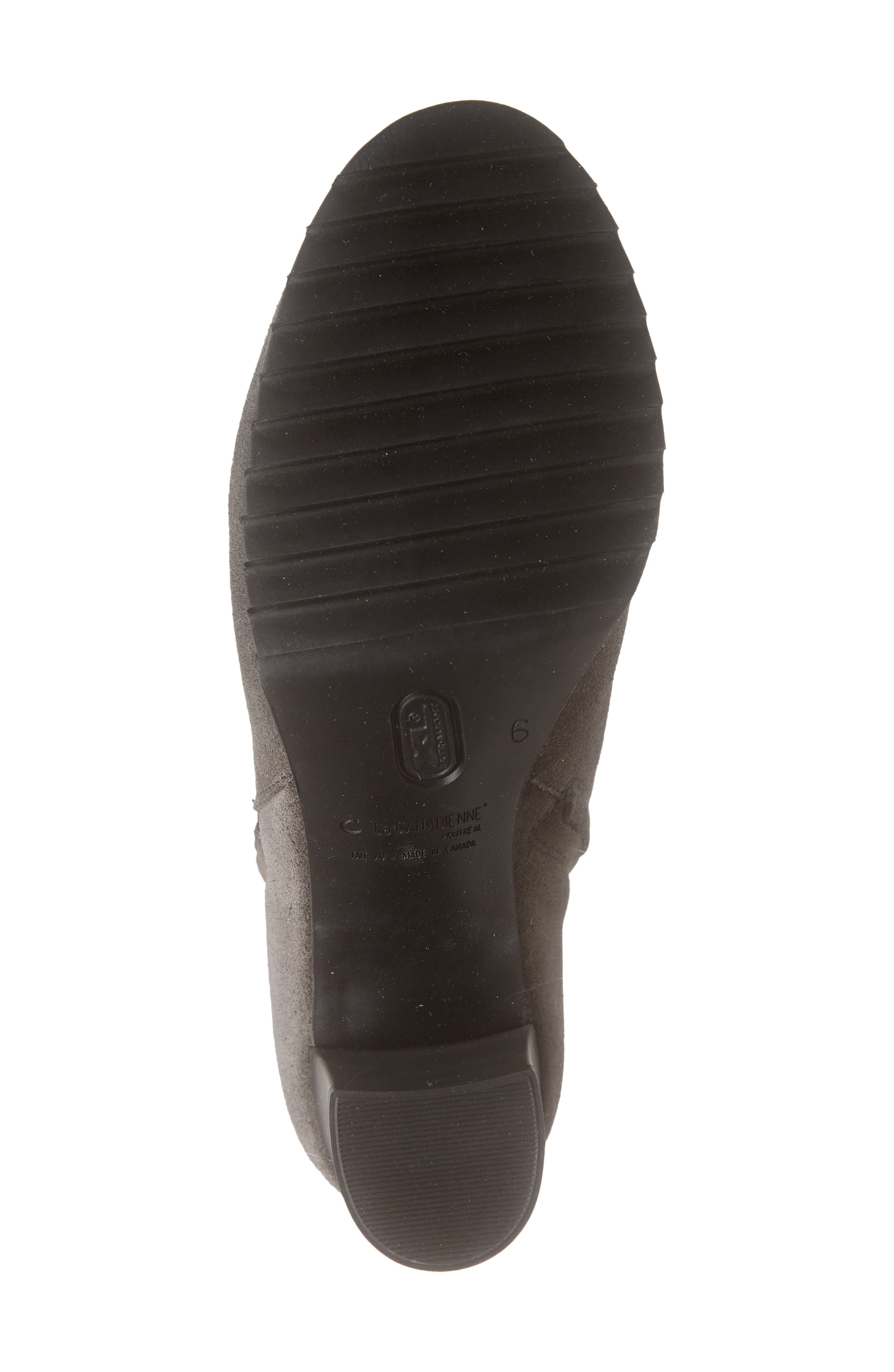 Mila Waterproof Bootie, Alternate, color, MOKA SUEDE