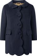 Rachel Riley Scalloped Dress Coat