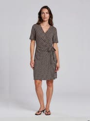 Masai Copenhagen MaGavros V-Neck Printed Wrap Dress