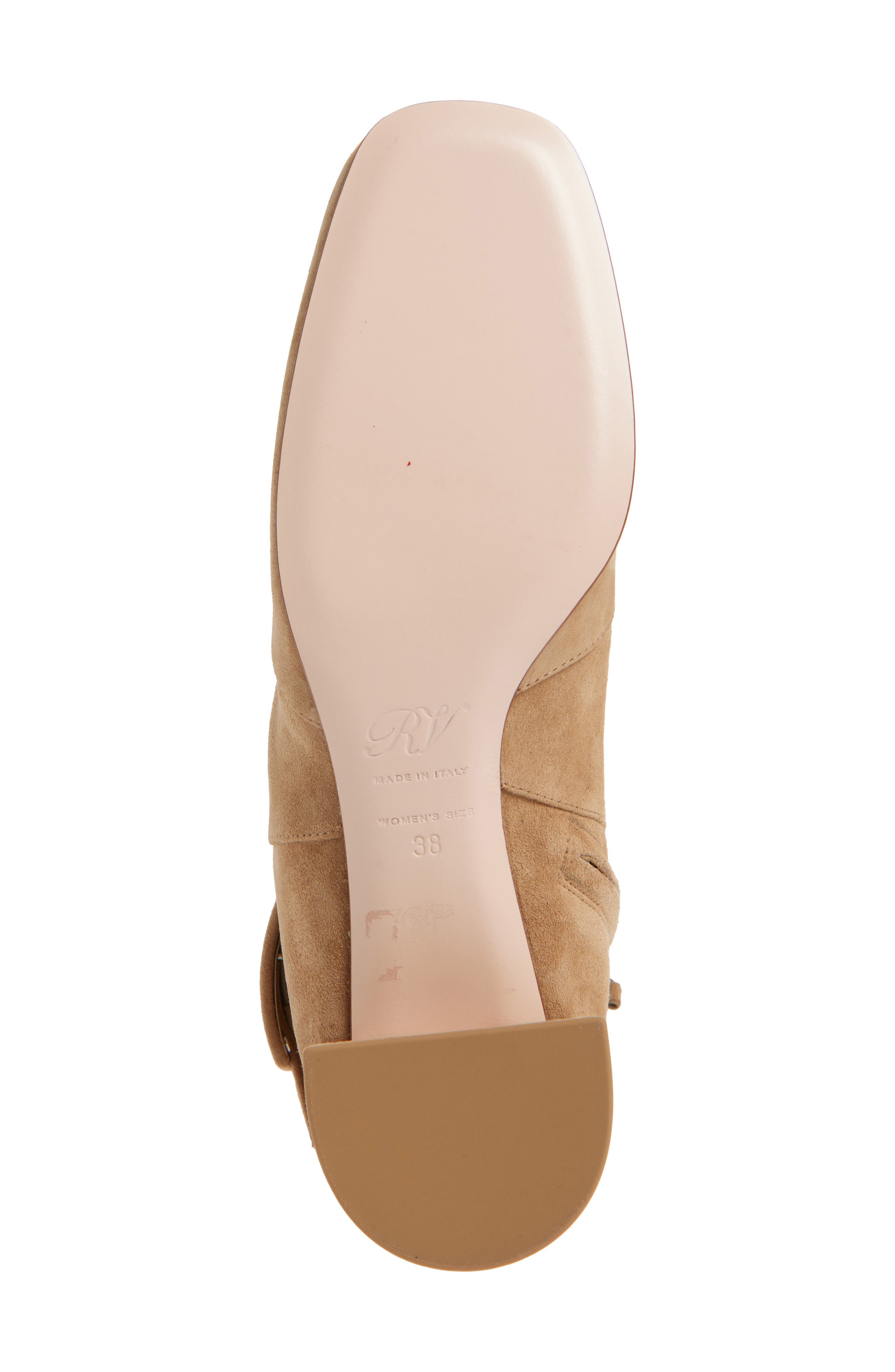 Roger Vivier Très Vivier Polly Bootie, Alternate, color, Tabacco Chiaro