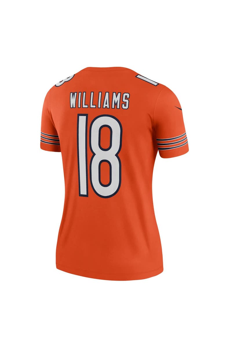 Nike Women's Nike Caleb Williams  Orange Chicago Bears Alternate Legend Player Performance Top, Alternate, color, Orange