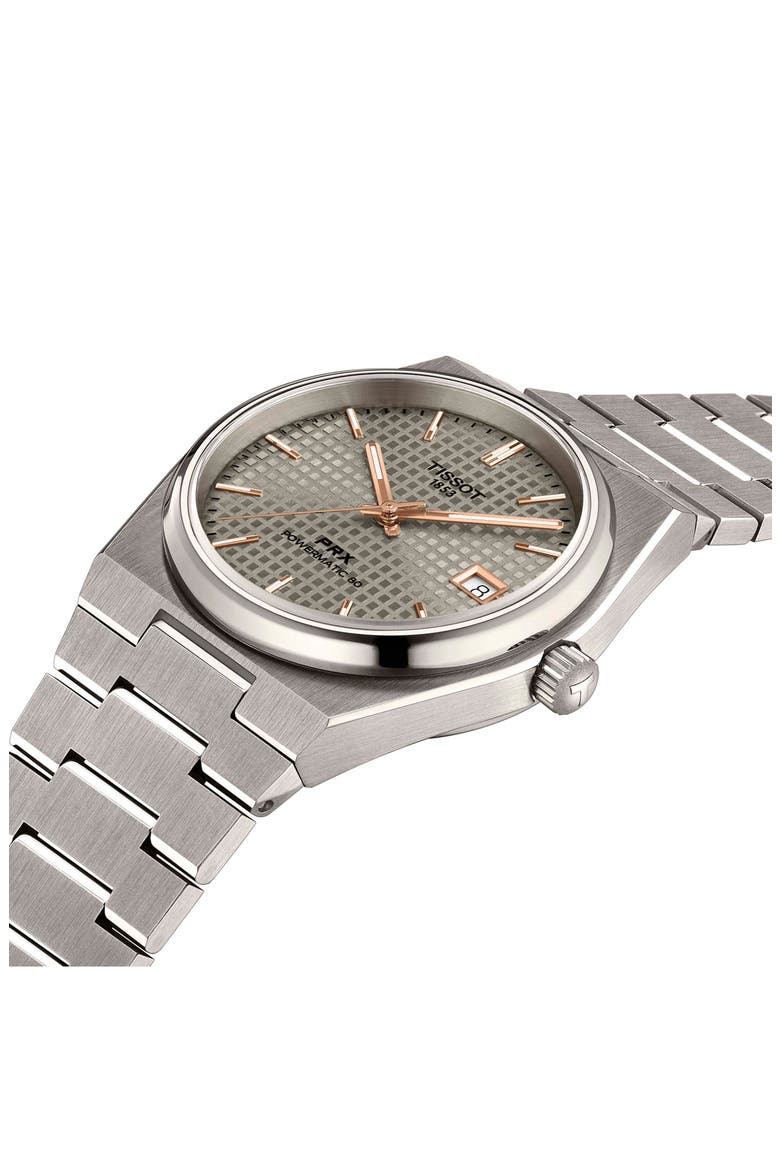 Tissot PRX Powermatic 80 Titanium Bracelet Watch, 38mm | Nordstrom