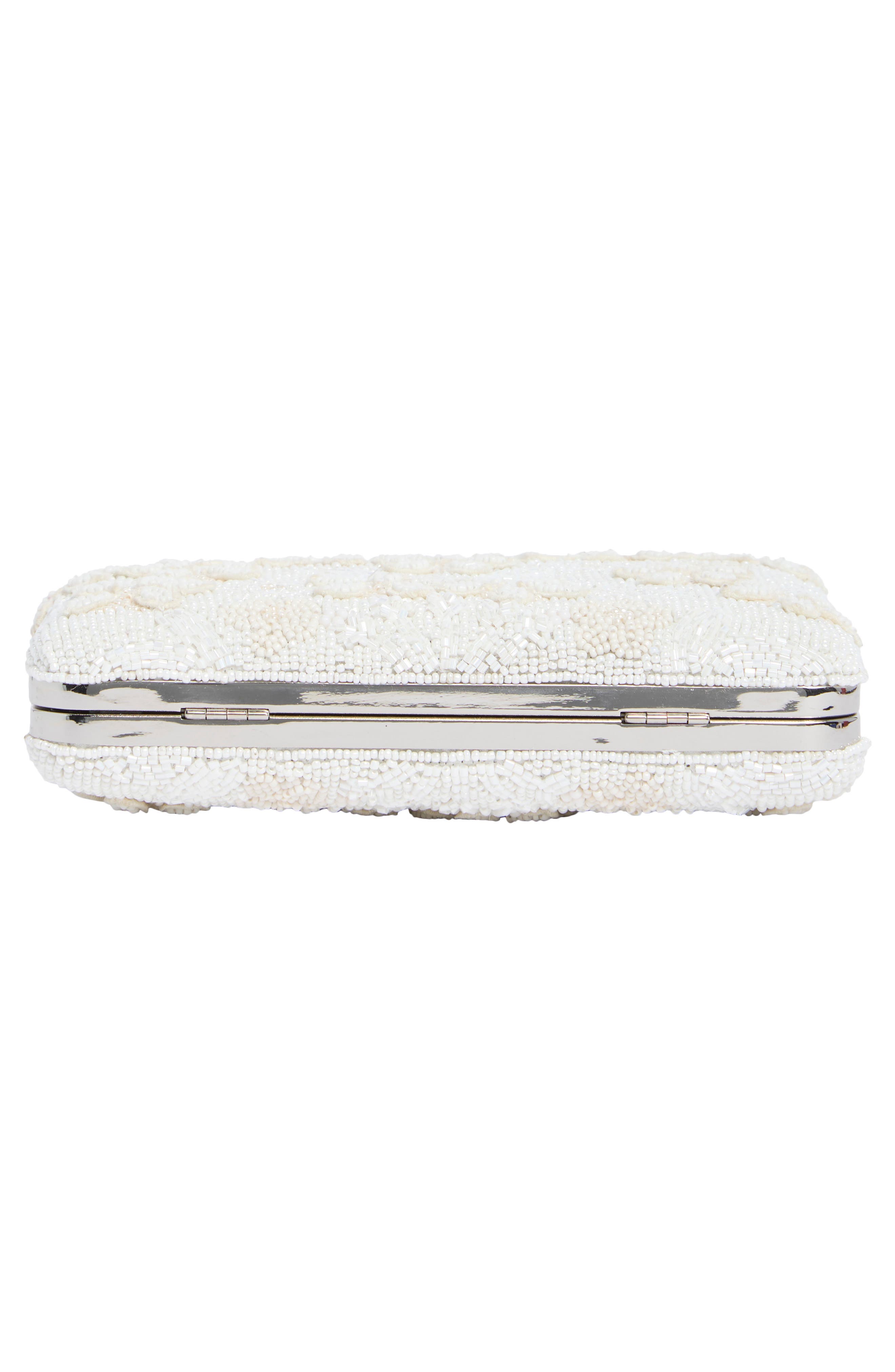 STAUD Carmella Beaded Clutch, Alternate, color, Garden Party