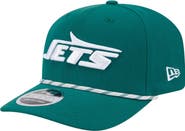 New Era Men's New Era Green New York Jets Gameday Multi Rope 9SEVENTY Stretch-Snap Hat