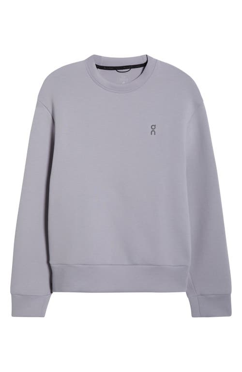 On Focus Tech Stretch-jersey Sweatshirt In Gray
