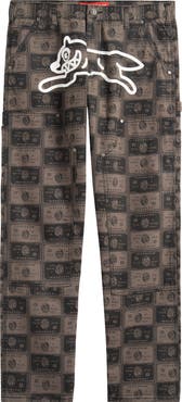 ICECREAM Charge Cotton Canvas Carpenter Pants