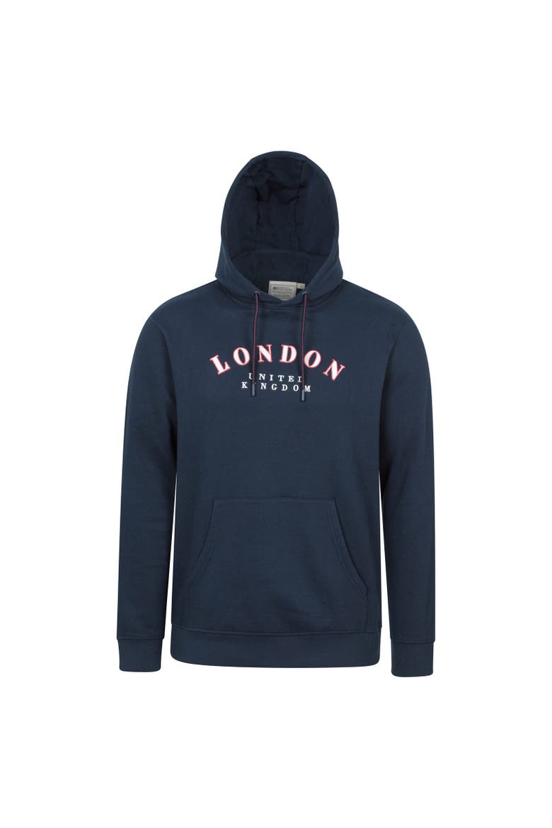 Regional London Graphic Hoodie, Main, color, Navy