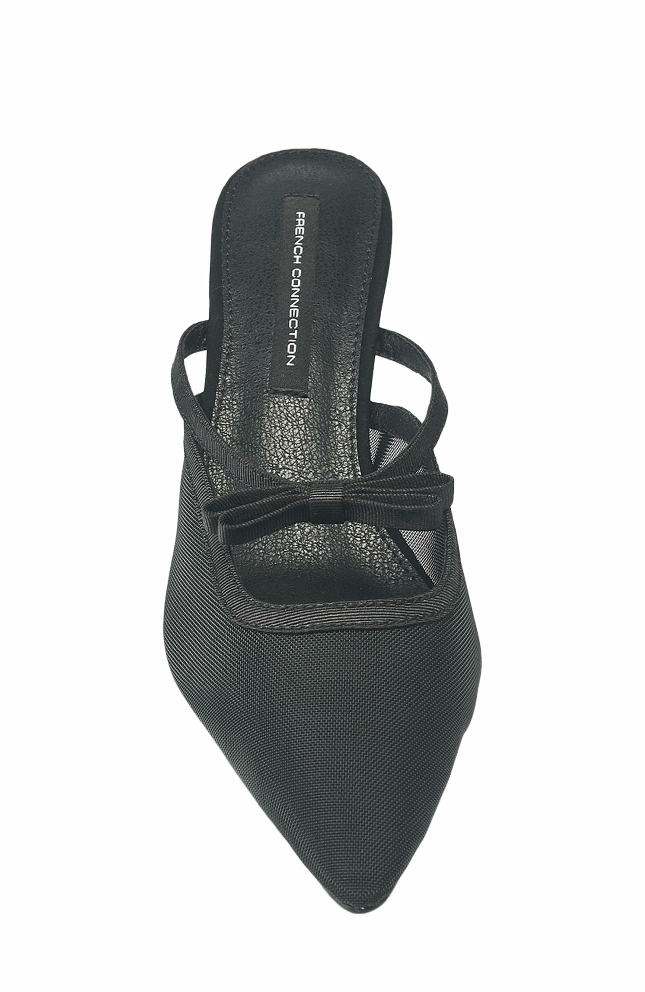 French Connection Mesh Toe Kitten Heel, Alternate, color, 