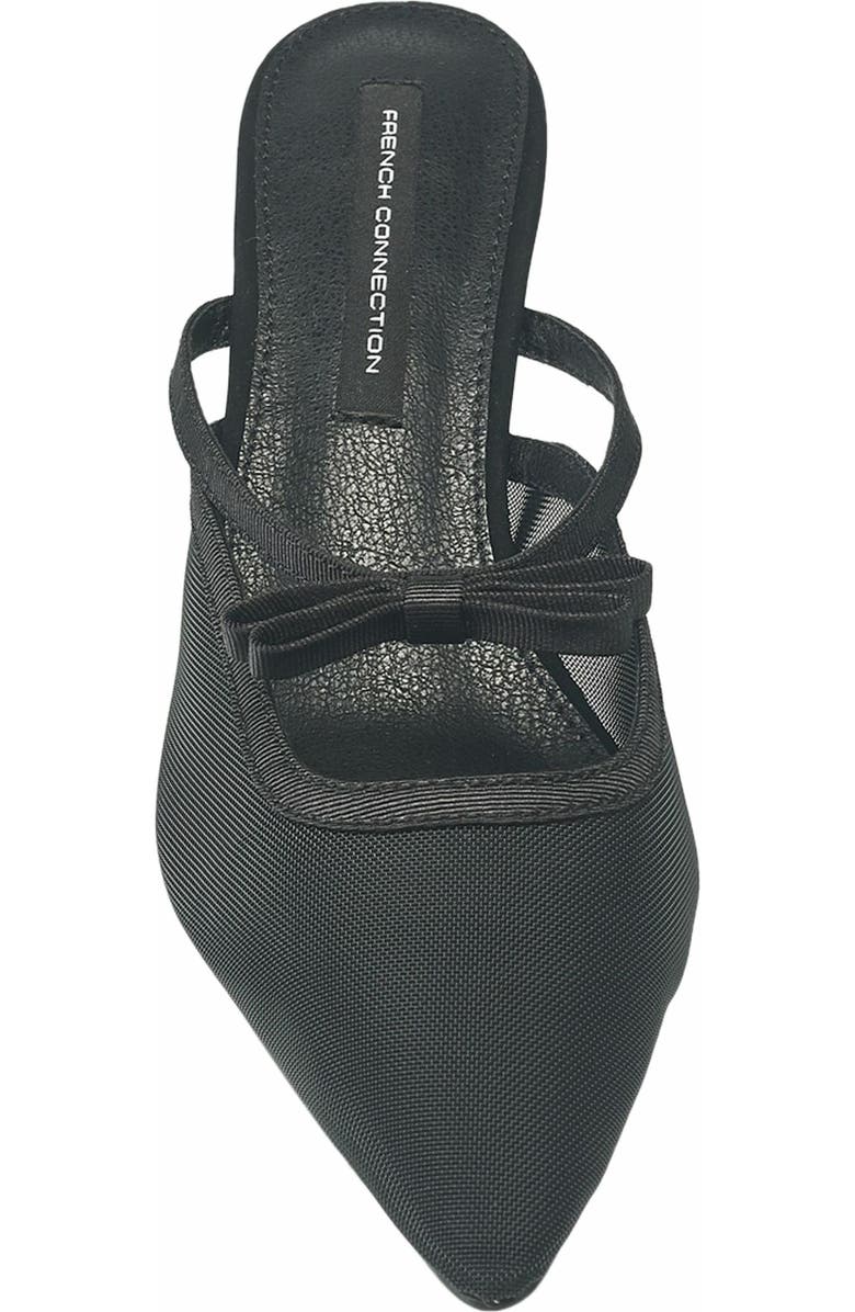 French Connection Mesh Toe Kitten Heel, Alternate, color,