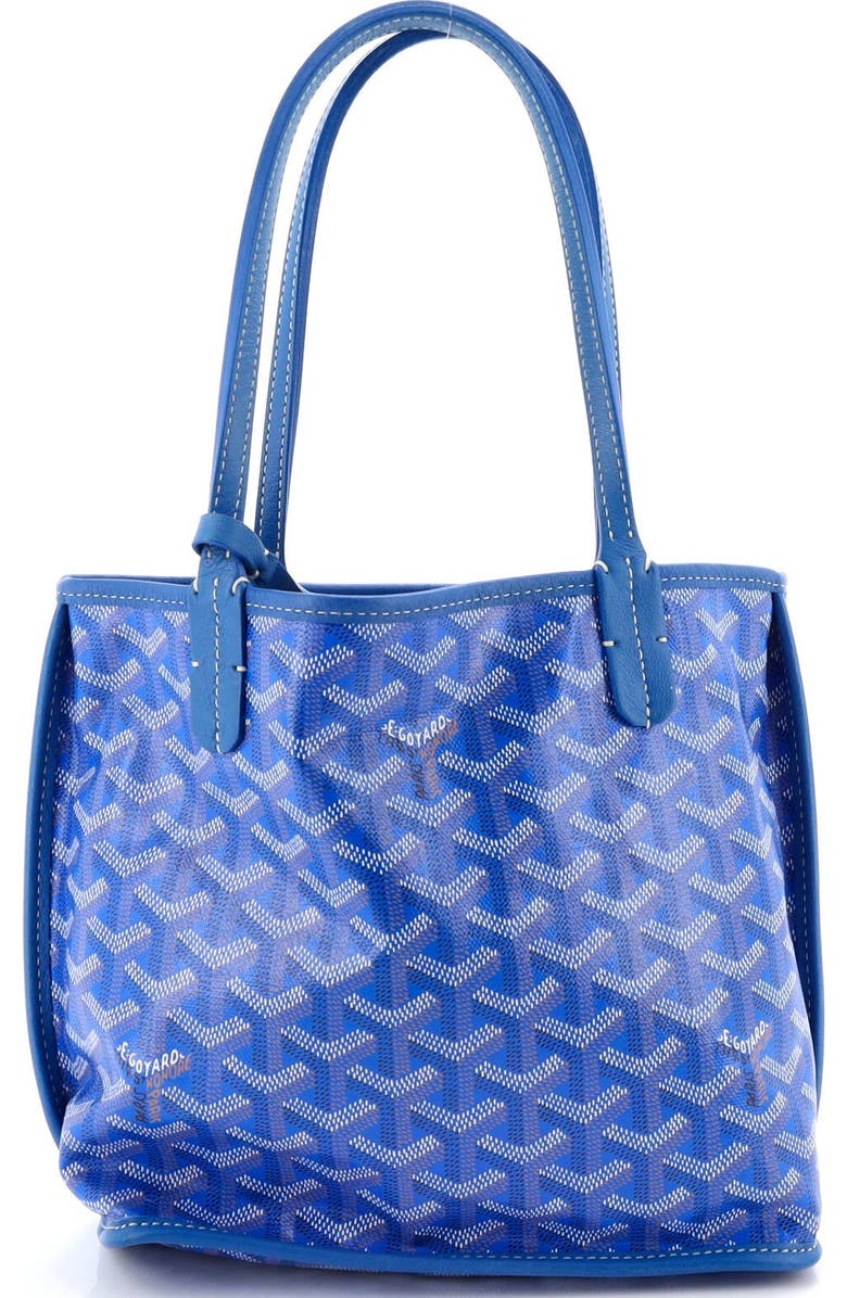 Pre-Owned Goyard Anjou Reversible Tote Coated Canvas Mini, Alternate, color,