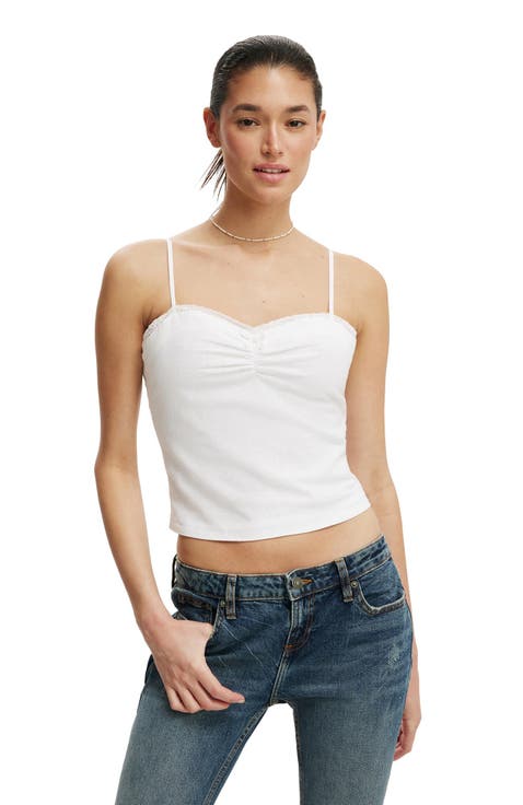 Women's Bow Cotton Cami