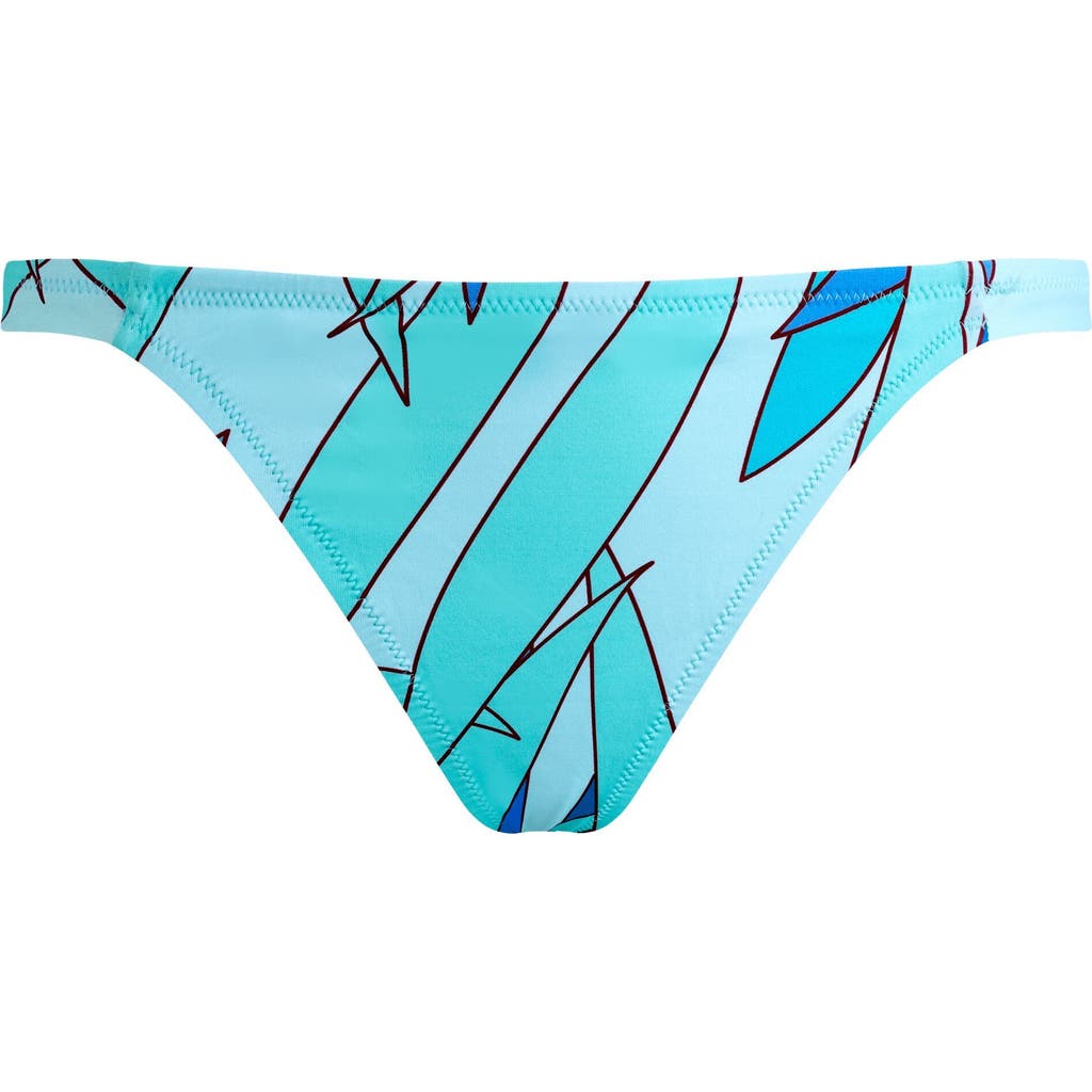 Vilebrequin Madrague Tanga Bikini Bottom In Thalassa