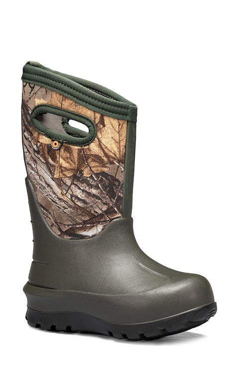 Neo Classic Real Tree Waterproof Insulated Rain Boot (Walker)