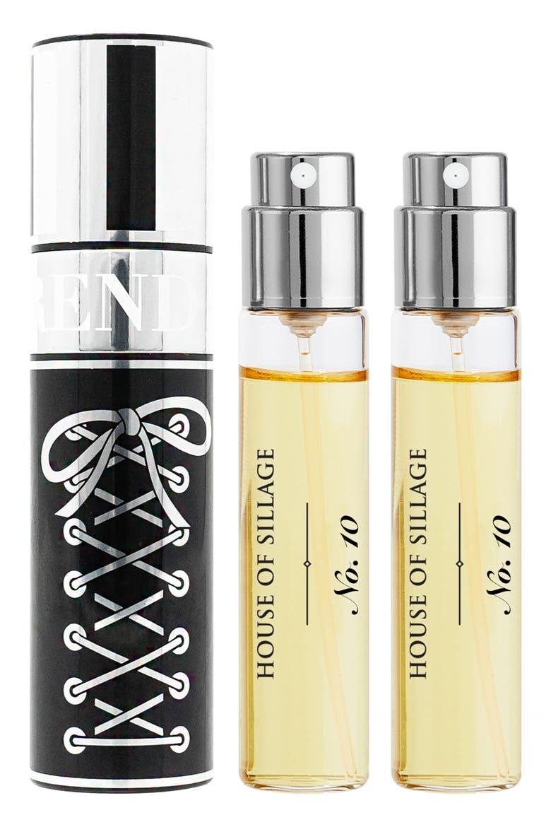 The Trend No. 10 Lace Up Fragrance Travel Spray Set, Main, color, NO COLOR