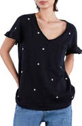 Billy T Embroidered Stars T-Shirt