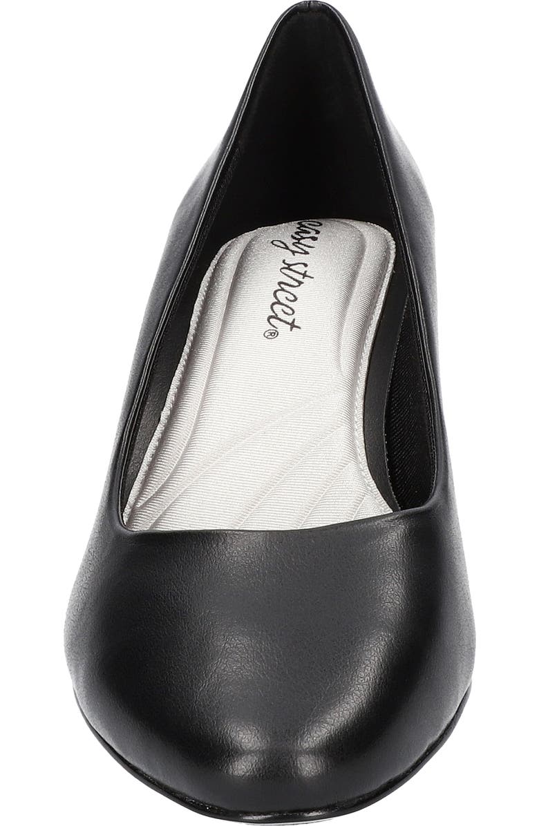 EASY STREET Ballari Round Toe Pump - Multiple Widths Available, Alternate, color, Black