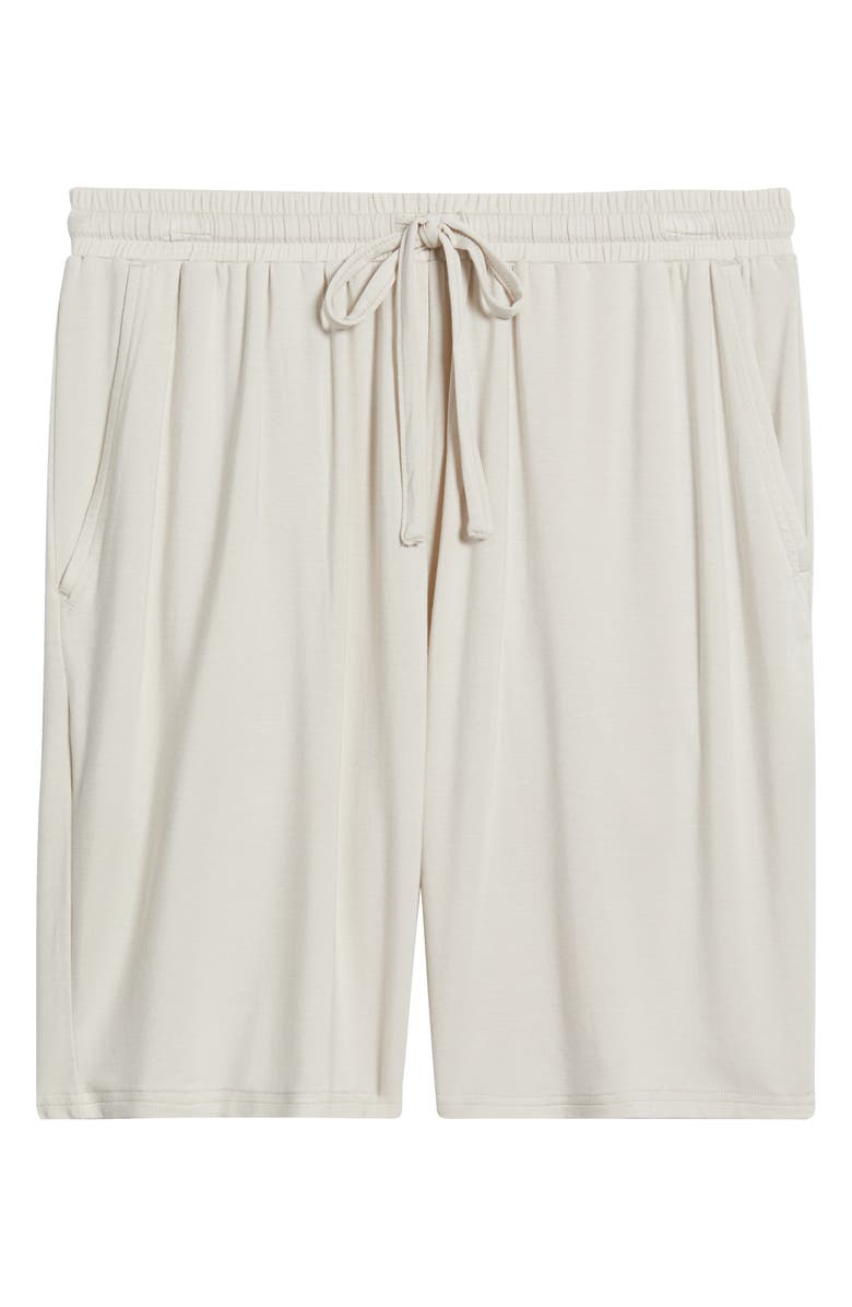 Nordstrom Moonlight Modal Blend Drawstring Lounge Shorts, Alternate, color, Grey Moonbeam