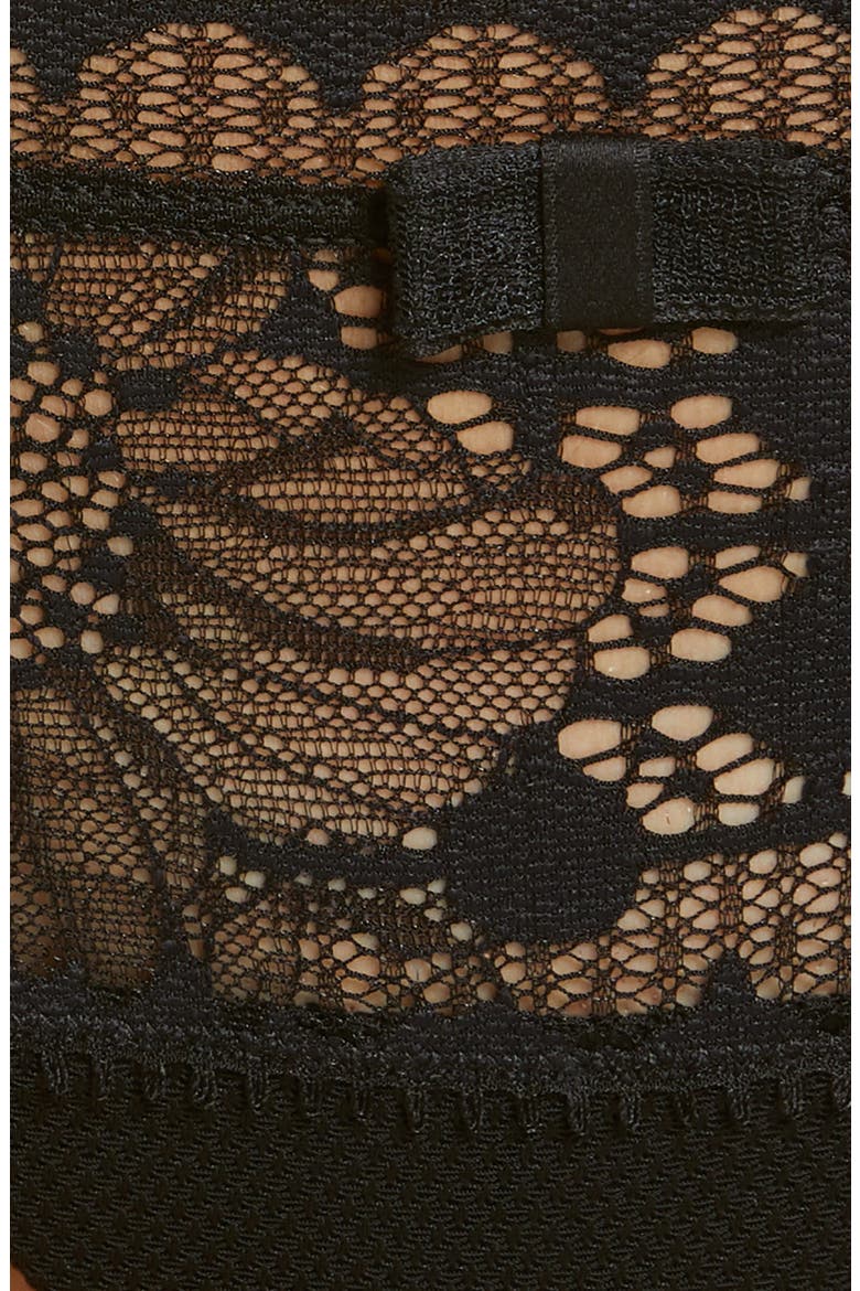 Day to Night Hipster Panties, Alternate, color, BLACK