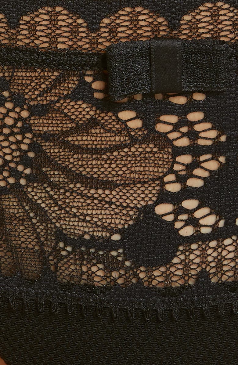 Chantelle Lingerie Day to Night Hipster Panties, Alternate, color, Black