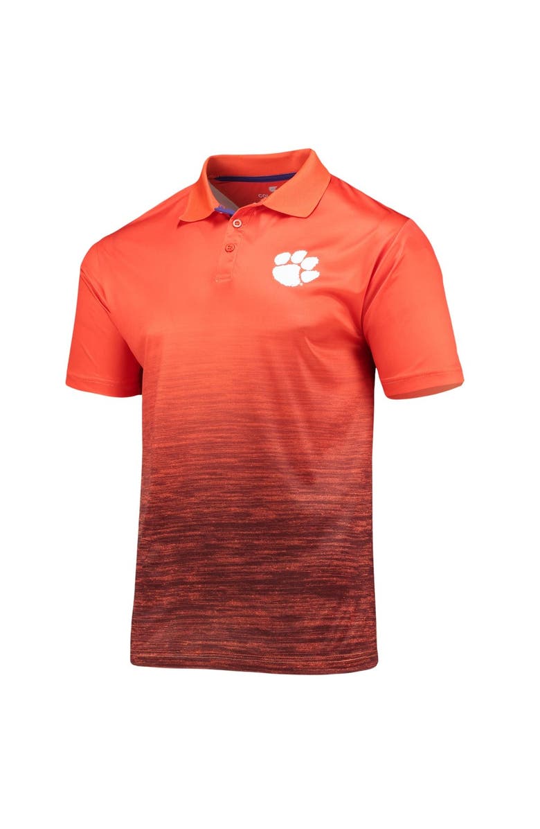 COLOSSEUM Men's Colosseum Orange Clemson Tigers Marshall Polo, Alternate, color, Orange