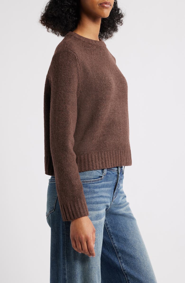 PacSun Naomi Crewneck Sweater, Alternate, color, Brown