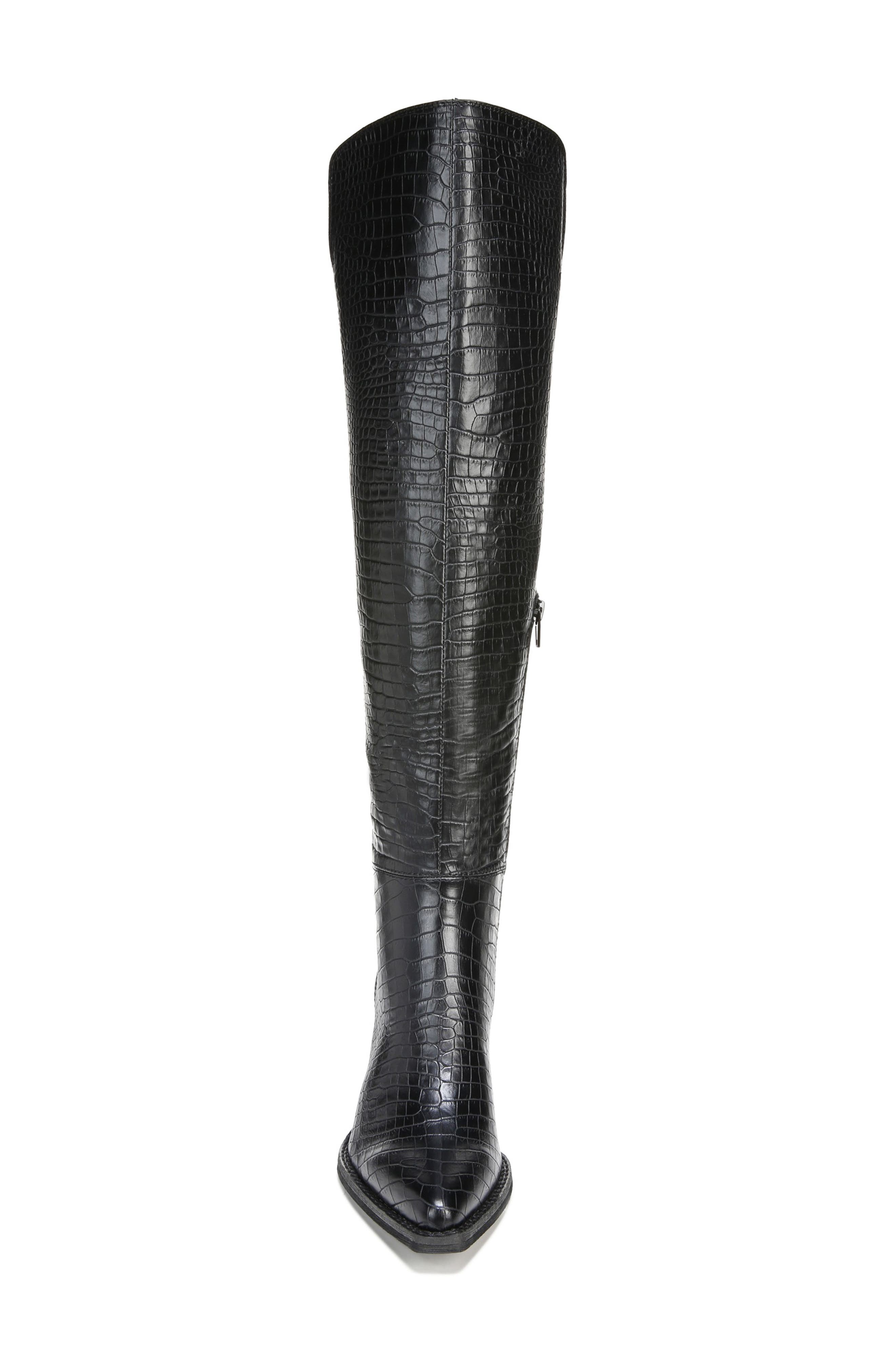 Ronson Knee High Boot, Alternate, color, BLACK
