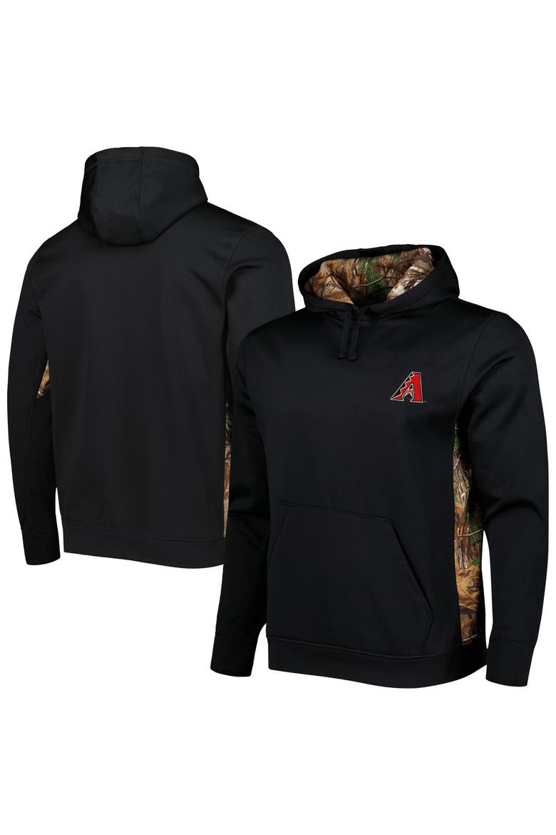 Men's Dunbrooke Black/Camo Arizona Diamondbacks Ranger Pullover Hoodie, Main, color, Black