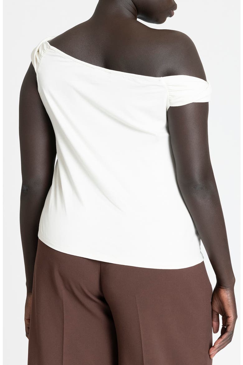 Asym Twist Sleeve Top, Alternate, color, TOFU