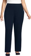 Lands' End Starfish Mid Rise Straight Leg Pants