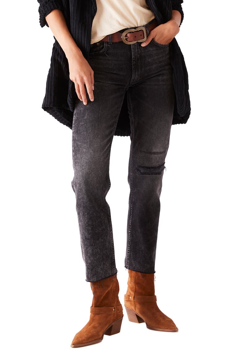 Vixen High Waist Cigarette Jeans, Main, color, ROCK N ROLL