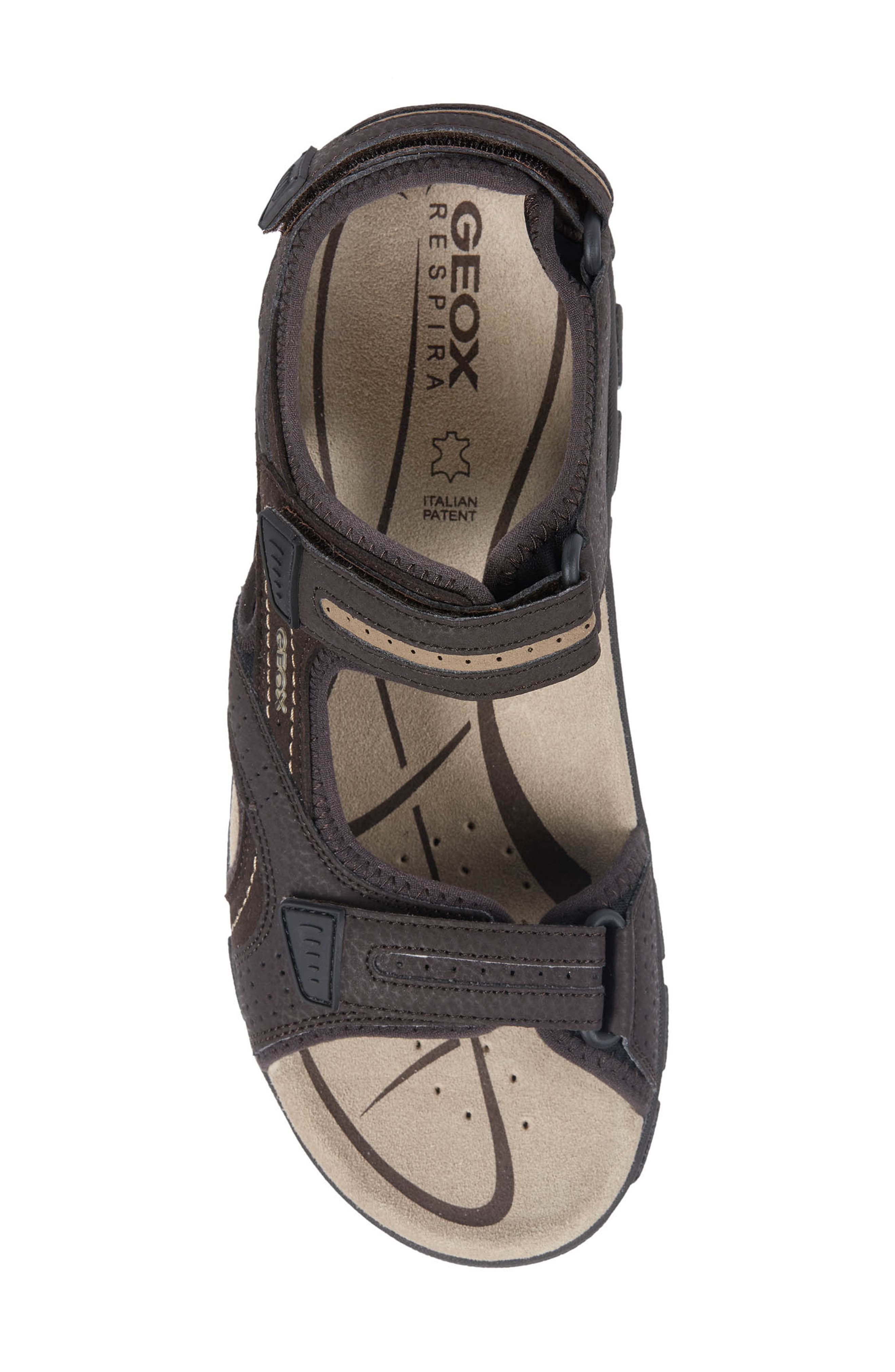Strada Sport Sandal, Alternate, color, BROWN/ SAND