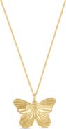 Bony Levy 14K Yellow Gold Butterfly Pendant Necklace