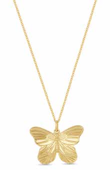 Bony Levy 14K Yellow Gold Butterfly Pendant Necklace