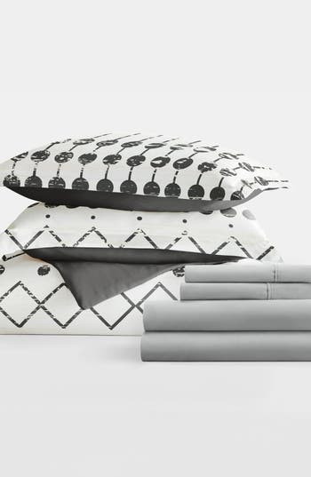 Homespun Bundle Duvet Set In Etched Gate Gray