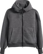 Canada Goose Chilliwack Kind Fleece Hooded Bomber Jacket
