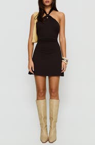 Princess Polly Korie Halter Minidress